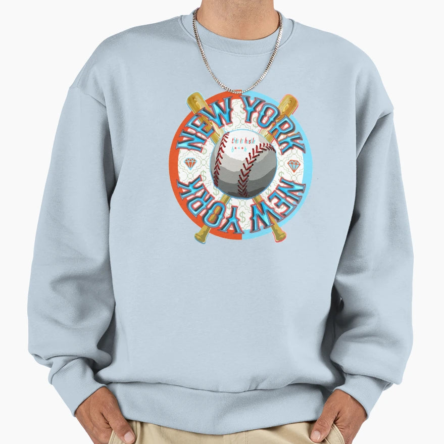 I Love Ny New York City Sweatshirt - Minimalist Print for Adults - T-Shirt, Sweatshirt, Hoodie