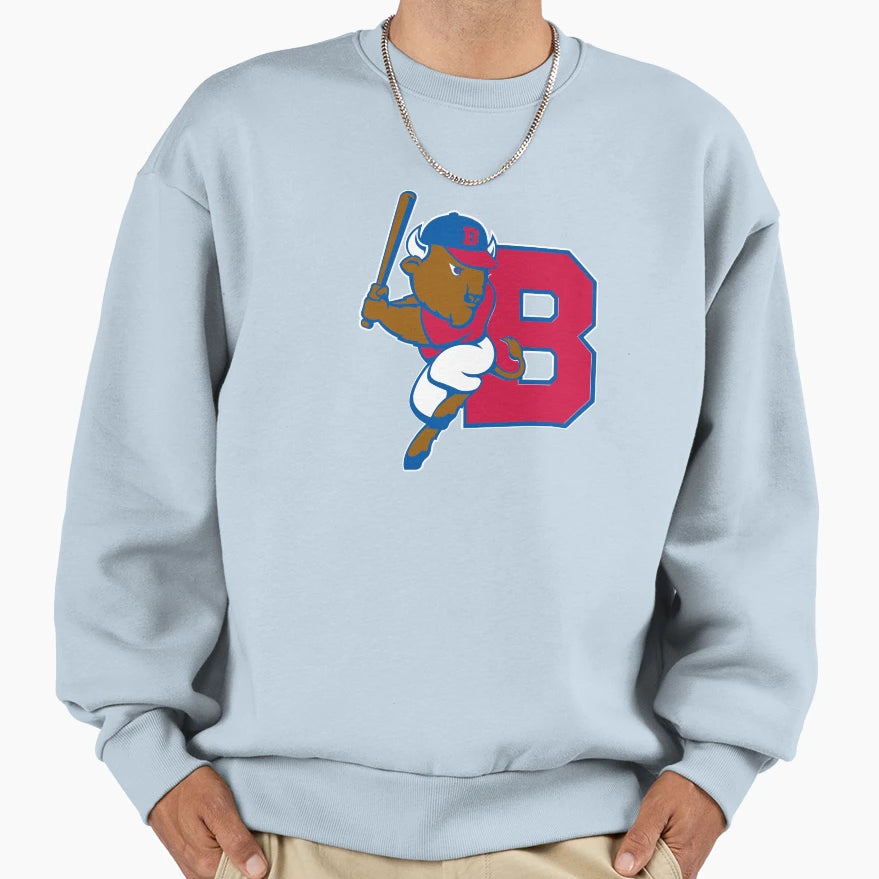 Buffalo Bisons Icon Sweatshirt - Trendy Graphic Unisex - T-Shirt, Sweatshirt, Hoodie