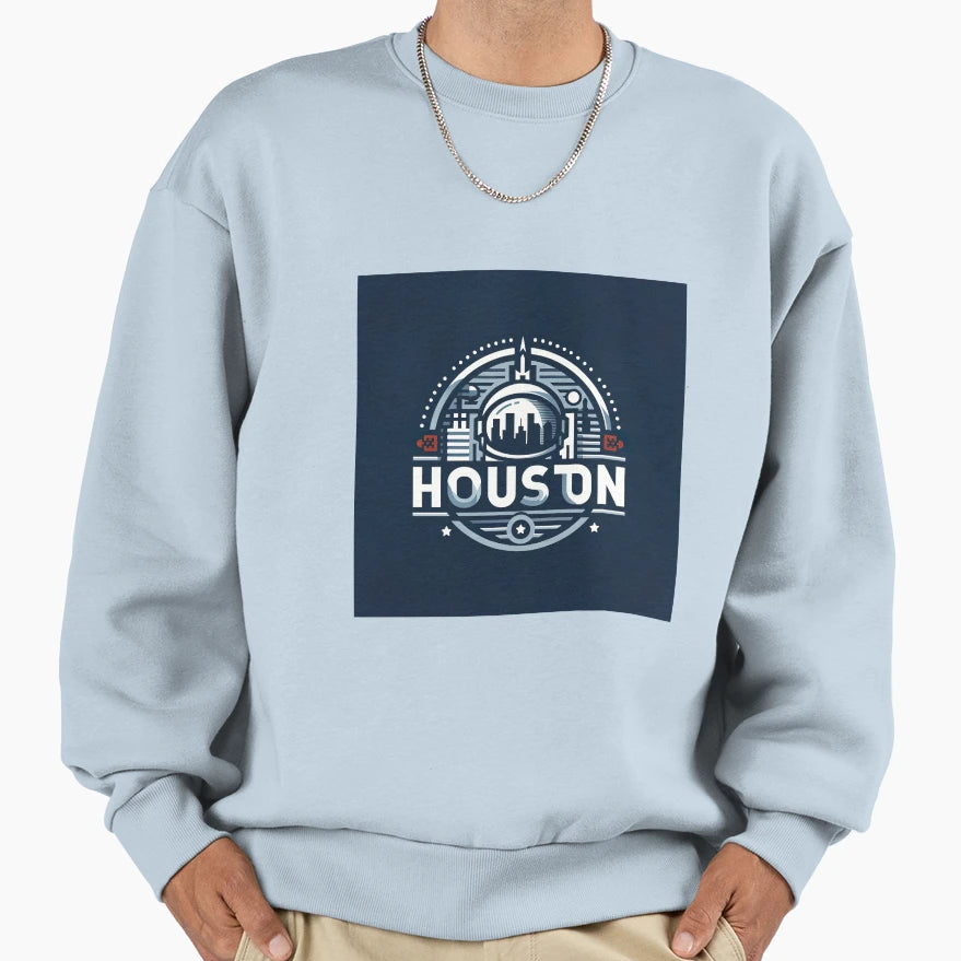 Houston City Sweatshirt - Unique Graphic Unisex - T-Shirt, Sweatshirt, Hoodie