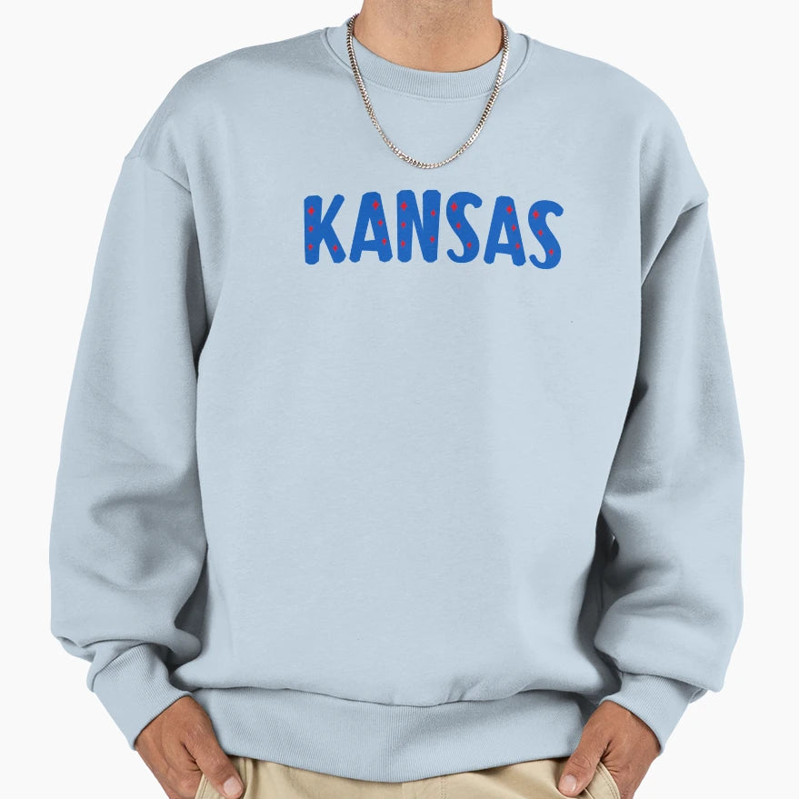 Kansas Sweatshirt - Fun Novelty Design for Adults - T-Shirt, Sweatshirt, Hoodie