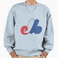 Montreal Expos Logo Sweatshirt - Novelty Apparel Unisex - T-Shirt, Sweatshirt, Hoodie