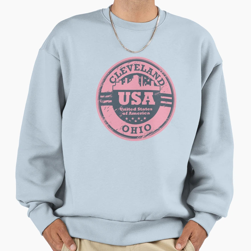 Cleveland Ohio Sweatshirt - Novelty Apparel for Adults - T-Shirt, Sweatshirt, Hoodie