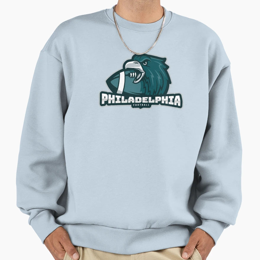Philadelphia Football Sweatshirt - Streetwear Style for Adults - T-Shirt, Sweatshirt, Hoodie