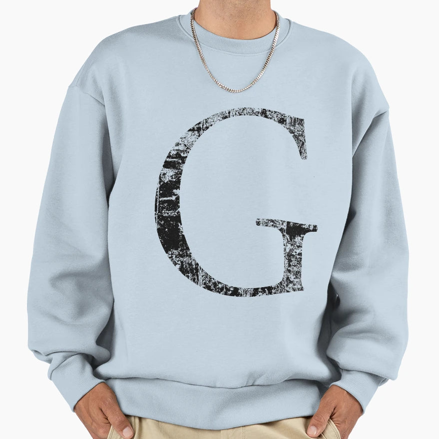 Garamond G Sweatshirt - Unique Graphic Men Women - T-Shirt, Sweatshirt, Hoodie