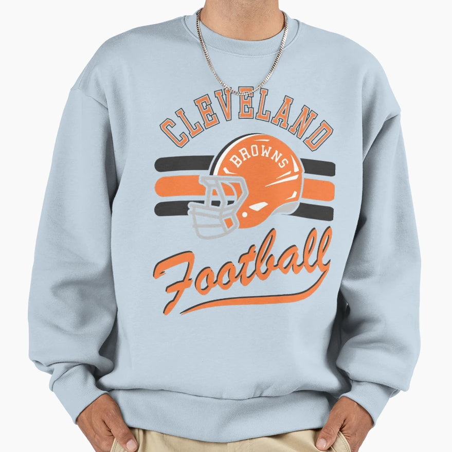 Art Cleveland Browns Sweatshirt - Casual Everyday Wear Unisex - T-Shirt, Sweatshirt, Hoodie