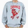 Art St Louis Cardinals Sweatshirt - Fun Novelty Design for Adults - T-Shirt, Sweatshirt, Hoodie