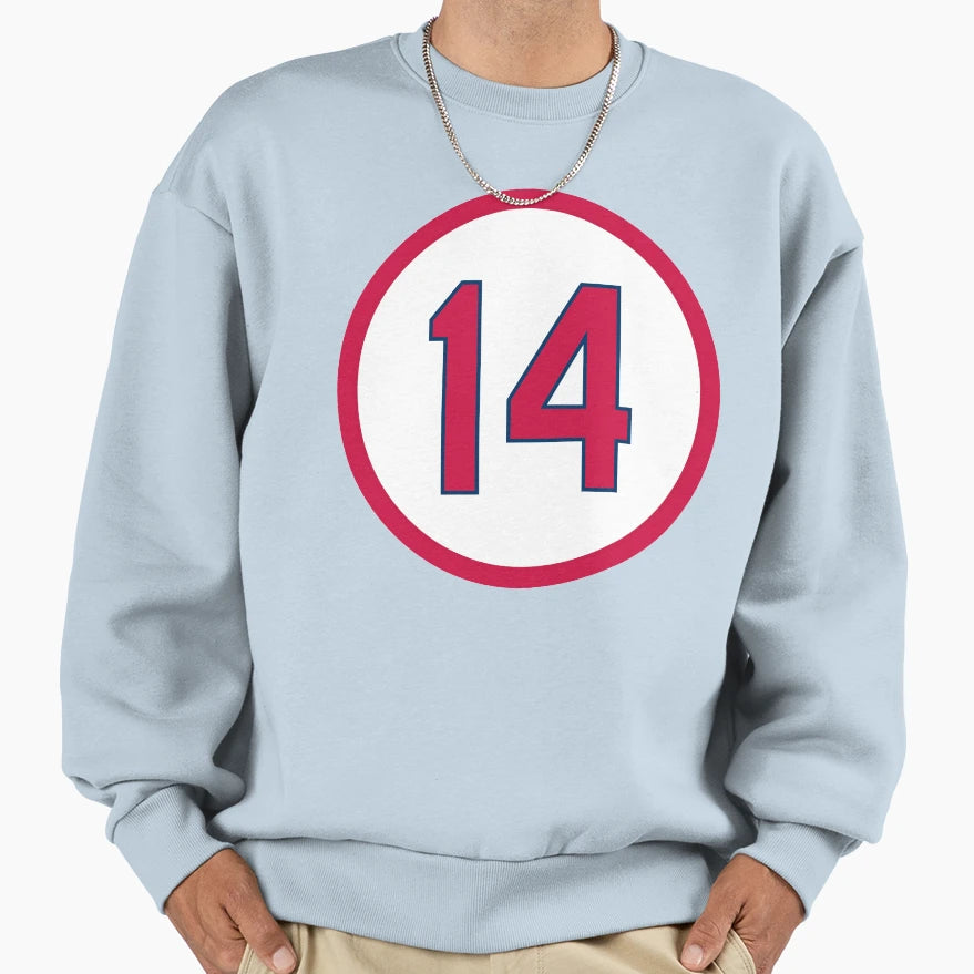 Ken Boyer 14 Jersey Number Sweatshirt - Unique Graphic Unisex - T-Shirt, Sweatshirt, Hoodie