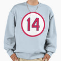 Ken Boyer 14 Jersey Number Sweatshirt - Unique Graphic Unisex - T-Shirt, Sweatshirt, Hoodie