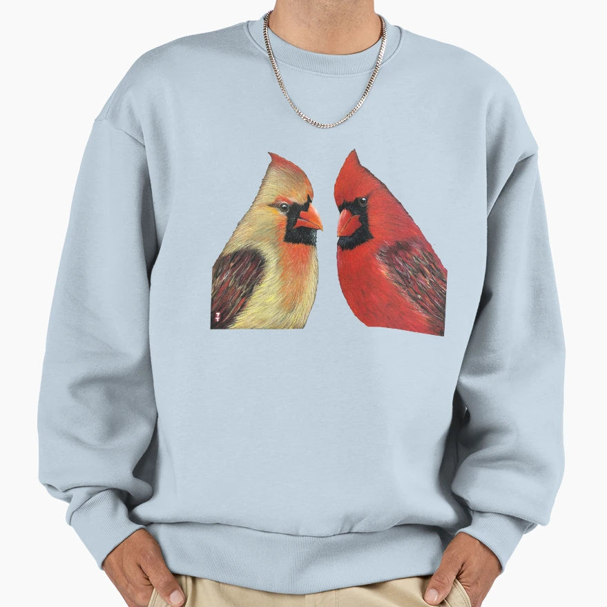 Cardinals Sweatshirt - Custom Art Print for Adults - T-Shirt, Sweatshirt, Hoodie