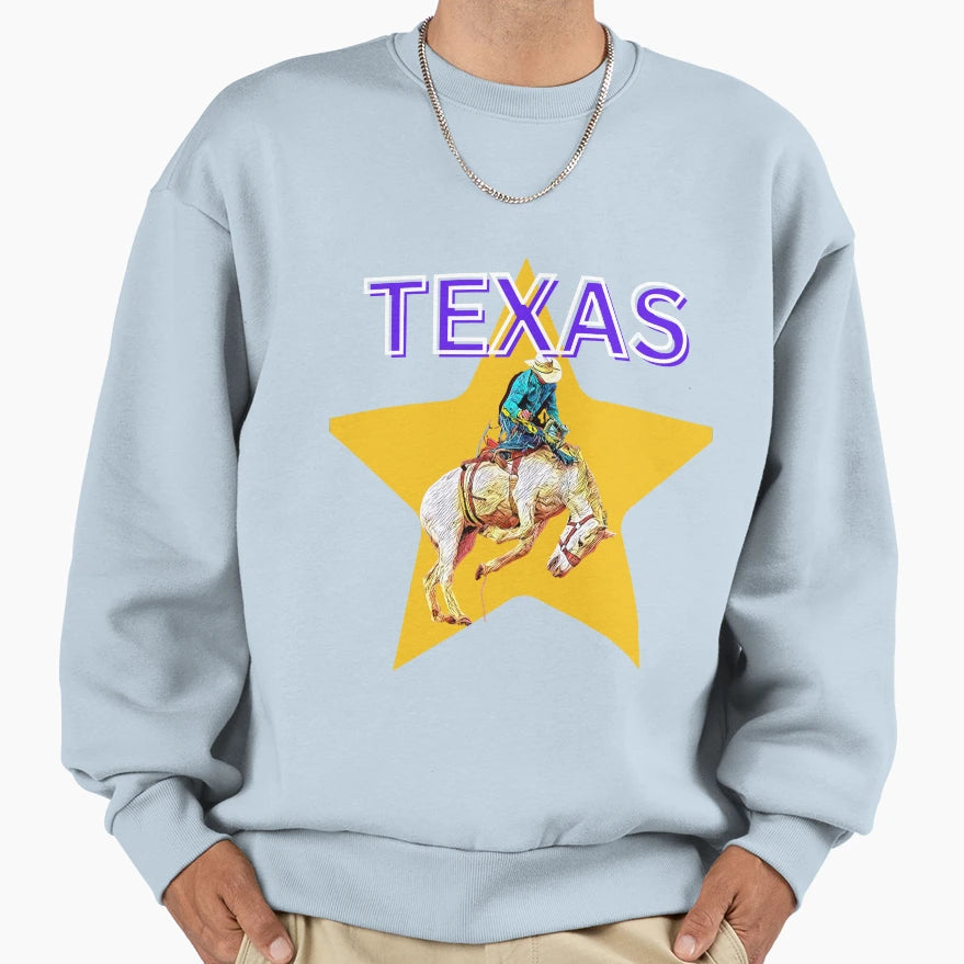 Luckenbach Texas Sweatshirt - Unique Graphic Men Women - T-Shirt, Sweatshirt, Hoodie