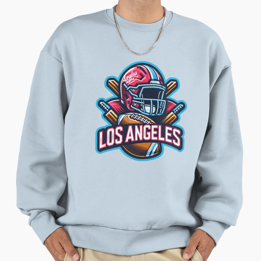 Los Angeles Football Sweatshirt - Fun Novelty Design Men Women - T-Shirt, Sweatshirt, Hoodie