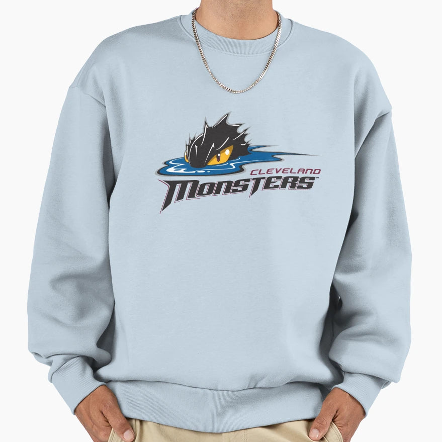Cleveland Monsters Hockey Sweatshirt - Aesthetic Graphic Men Women - T-Shirt, Sweatshirt, Hoodie