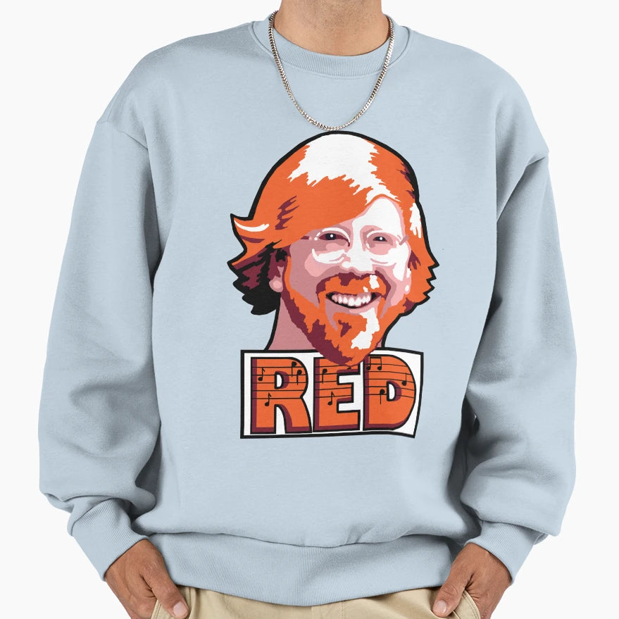 Trey Red Anastasio Sweatshirt - Aesthetic Graphic for Adults - T-Shirt, Sweatshirt, Hoodie