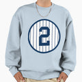 463 Derek Jeter 2 Jersey Number Sweatshirt - Unique Graphic for Adults - T-Shirt, Sweatshirt, Hoodie