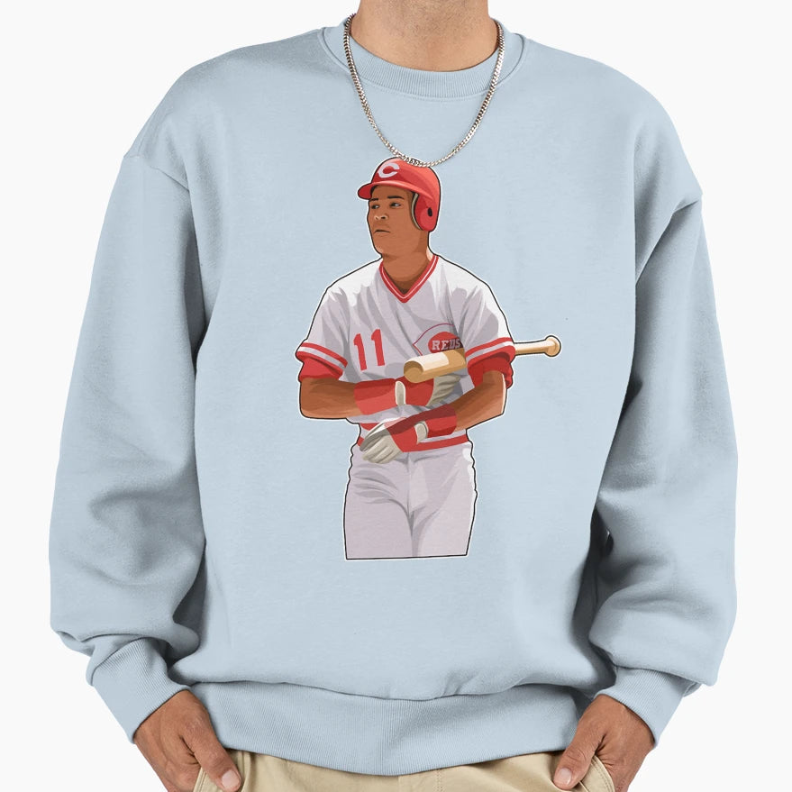 Barry Larkin 11 Get Ready Sweatshirt - Custom Art Print for Adults - T-Shirt, Sweatshirt, Hoodie