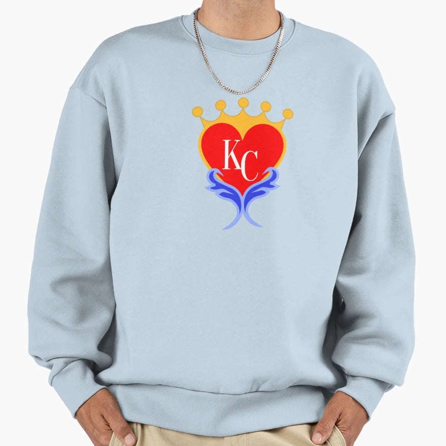 I Love Kc Sweatshirt - Trendy Graphic Unisex - T-Shirt, Sweatshirt, Hoodie