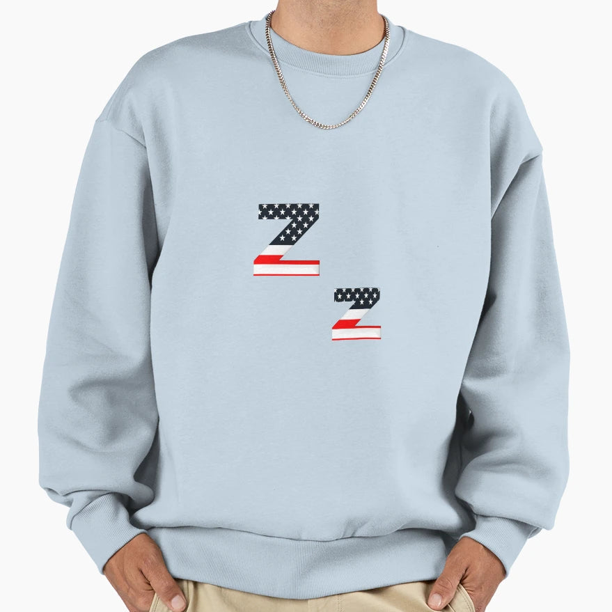 Alphabet Usa Z Sweatshirt - Streetwear Style Unisex - T-Shirt, Sweatshirt, Hoodie