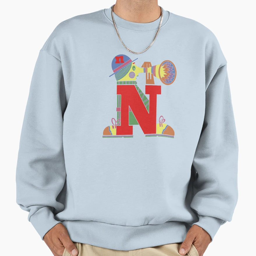 Letter People Mr N Sweatshirt - Streetwear Style Men Women - T-Shirt, Sweatshirt, Hoodie