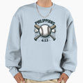 Positive Baseball Philippians 4 13 Sweatshirt - Fun Novelty Design Unisex - T-Shirt, Sweatshirt, Hoodie