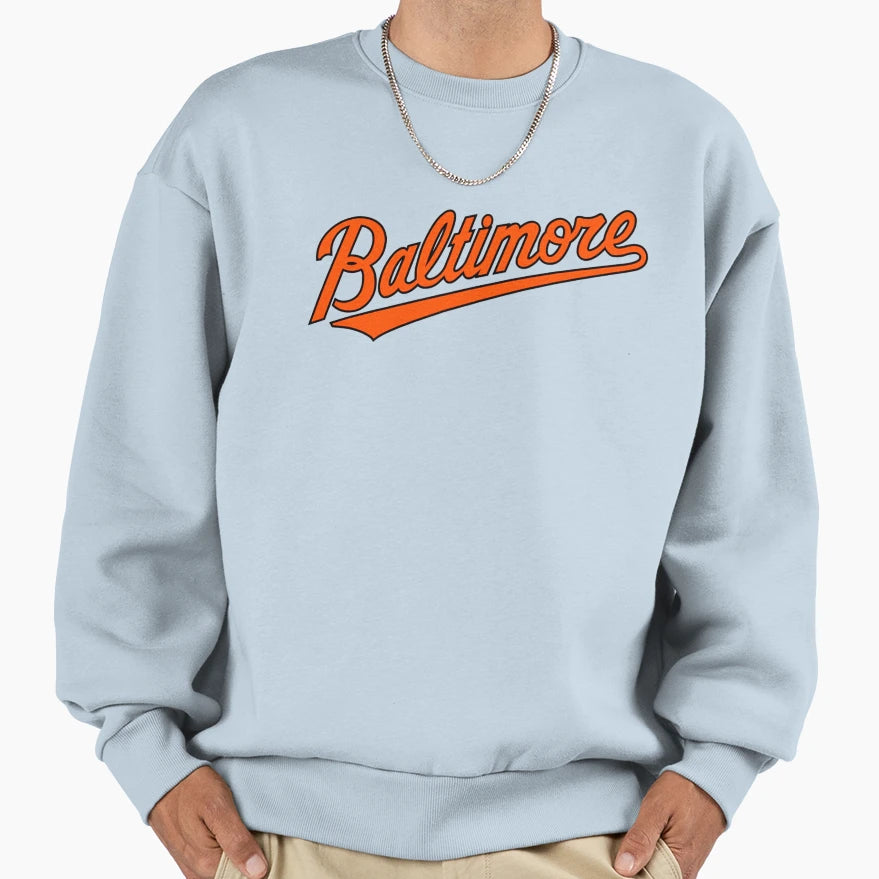 New York Baltimore Sweatshirt - Trendy Graphic Unisex - T-Shirt, Sweatshirt, Hoodie