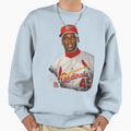 Bob Gibson Legendary Pitcher Portrait Sweatshirt - Trendy Graphic Men Women - T-Shirt, Sweatshirt, Hoodie