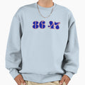 86 47 Royal Blue Outline Sweatshirt - Trendy Graphic Men Women - T-Shirt, Sweatshirt, Hoodie