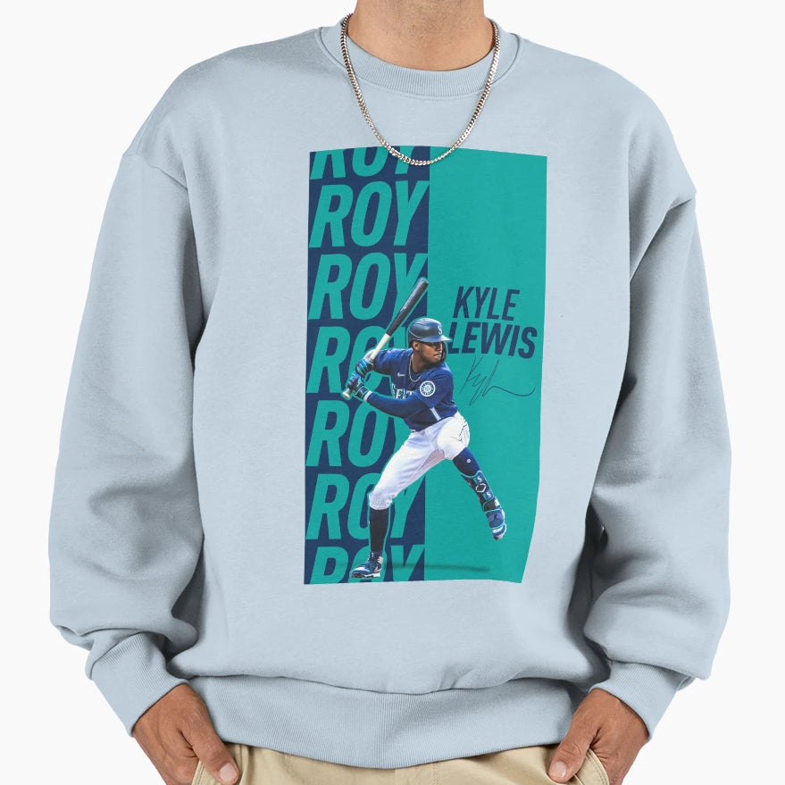 Kyle Lewis Sweatshirt - Unique Graphic for Adults - T-Shirt, Sweatshirt, Hoodie