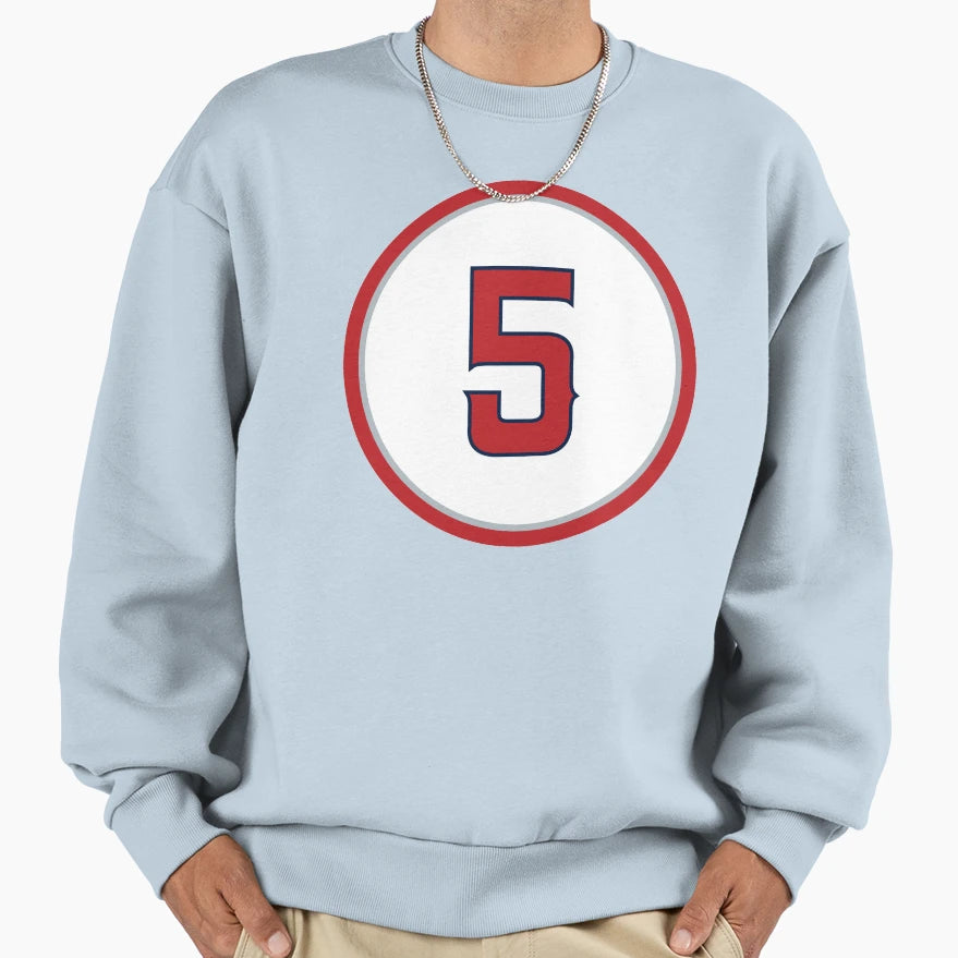 Albert Pujols Laa 5 Baseball Number Sweatshirt - Graphic Print for Adults - T-Shirt, Sweatshirt, Hoodie