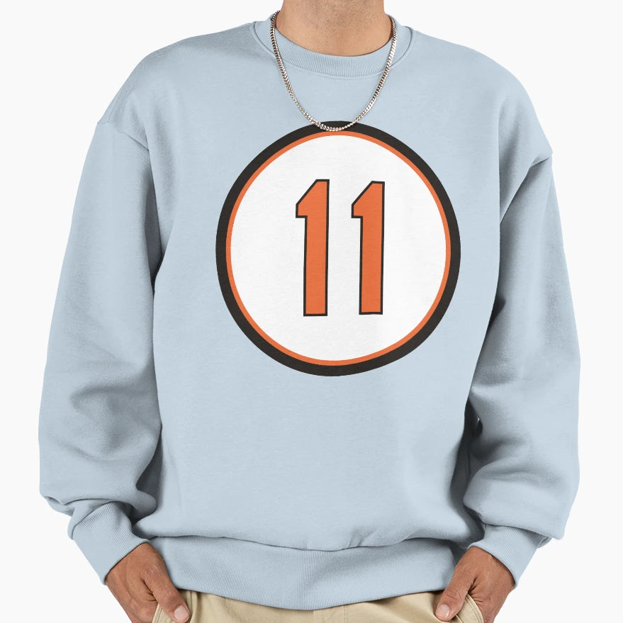 Luis Aparicio 11 Jersey Number Sweatshirt - Fun Novelty Design Men Women - T-Shirt, Sweatshirt, Hoodie