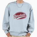 Baseball Badge Sweatshirt - Graphic Print Men Women - T-Shirt, Sweatshirt, Hoodie