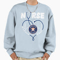 Nurse Its Work Heart Sweatshirt - Fun Novelty Design Unisex - T-Shirt, Sweatshirt, Hoodie