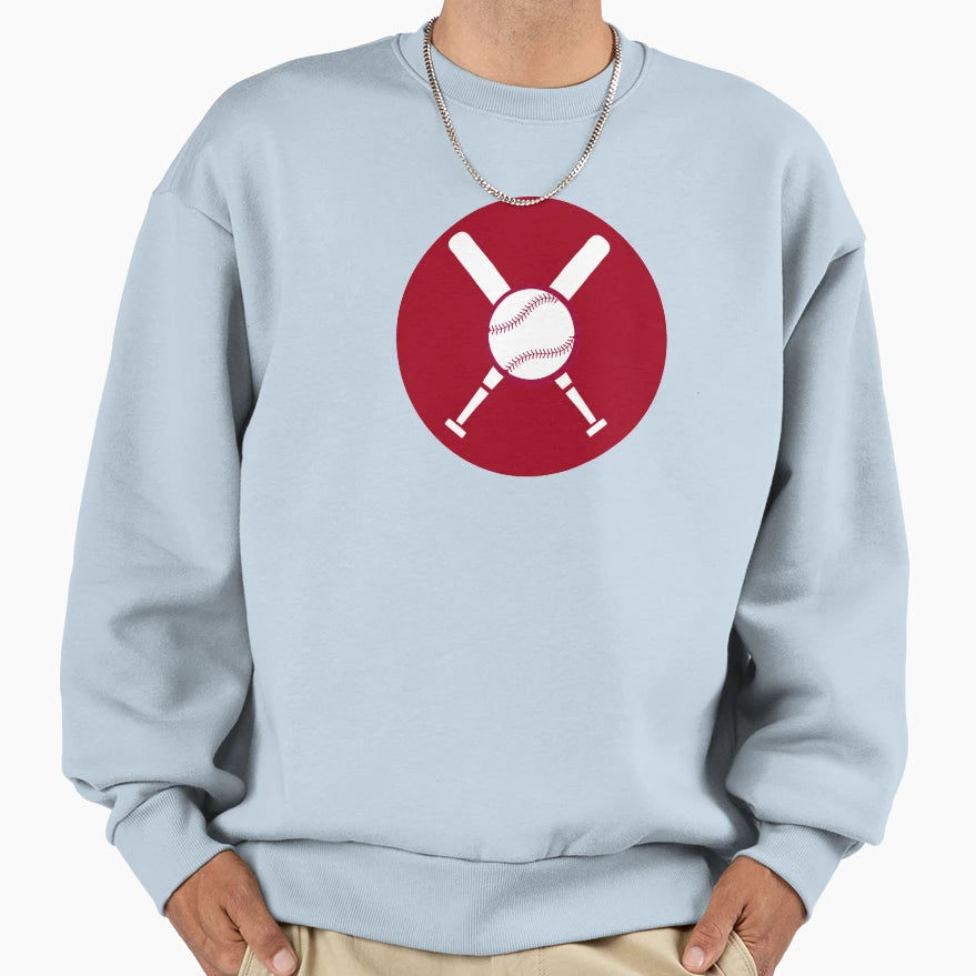 Baseball Icon Sweatshirt - Novelty Apparel for Adults - T-Shirt, Sweatshirt, Hoodie