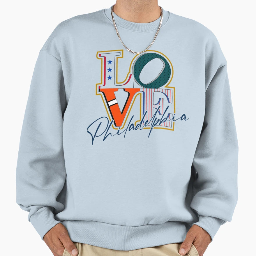 Basketball Philadelphia 76Ers Sweatshirt - Graphic Print Men Women - T-Shirt, Sweatshirt, Hoodie