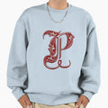 Letter P Sweatshirt - Casual Everyday Wear for Adults - T-Shirt, Sweatshirt, Hoodie