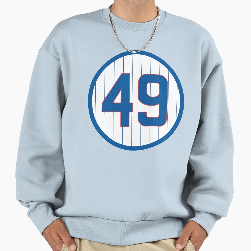 Jake Arrieta 49 Jersey Number Sweatshirt - Trendy Graphic Men Women - T-Shirt, Sweatshirt, Hoodie