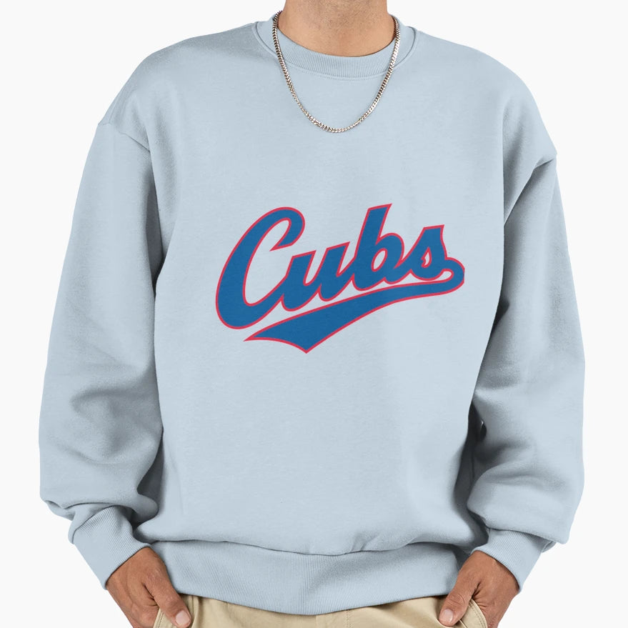 Best Seller Cubs Text Sweatshirt - Novelty Apparel Men Women - T-Shirt, Sweatshirt, Hoodie