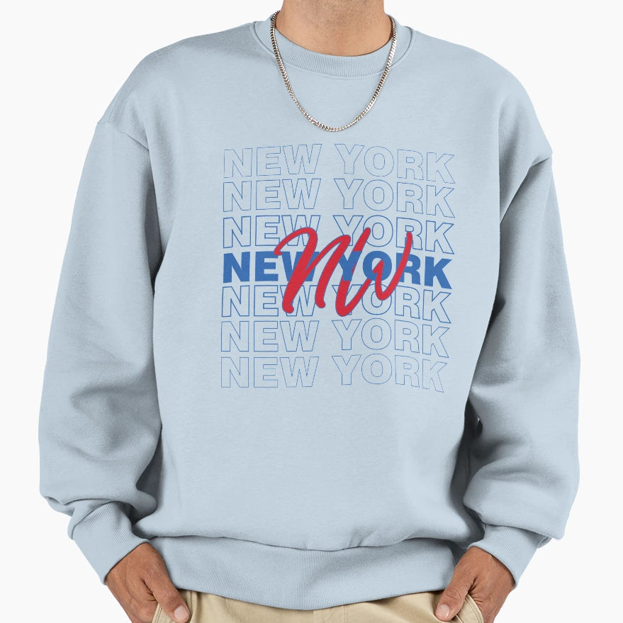 New York Sweatshirt - Custom Art Print Unisex - T-Shirt, Sweatshirt, Hoodie