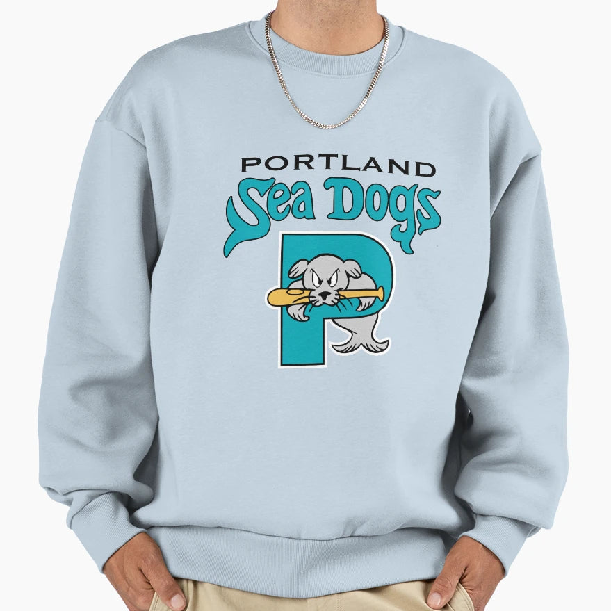 Blue Let Sea Dogs Barks Sweatshirt - Trendy Graphic for Adults - T-Shirt, Sweatshirt, Hoodie