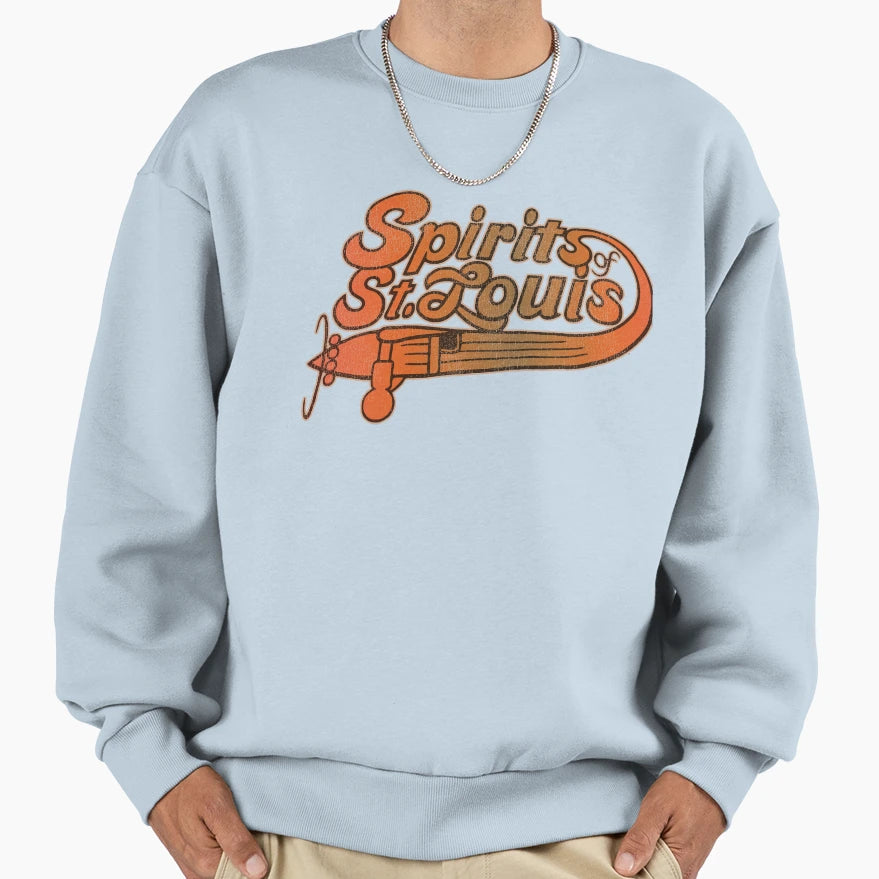 Defunct Spirits St Louis Sweatshirt - Minimalist Print for Adults - T-Shirt, Sweatshirt, Hoodie