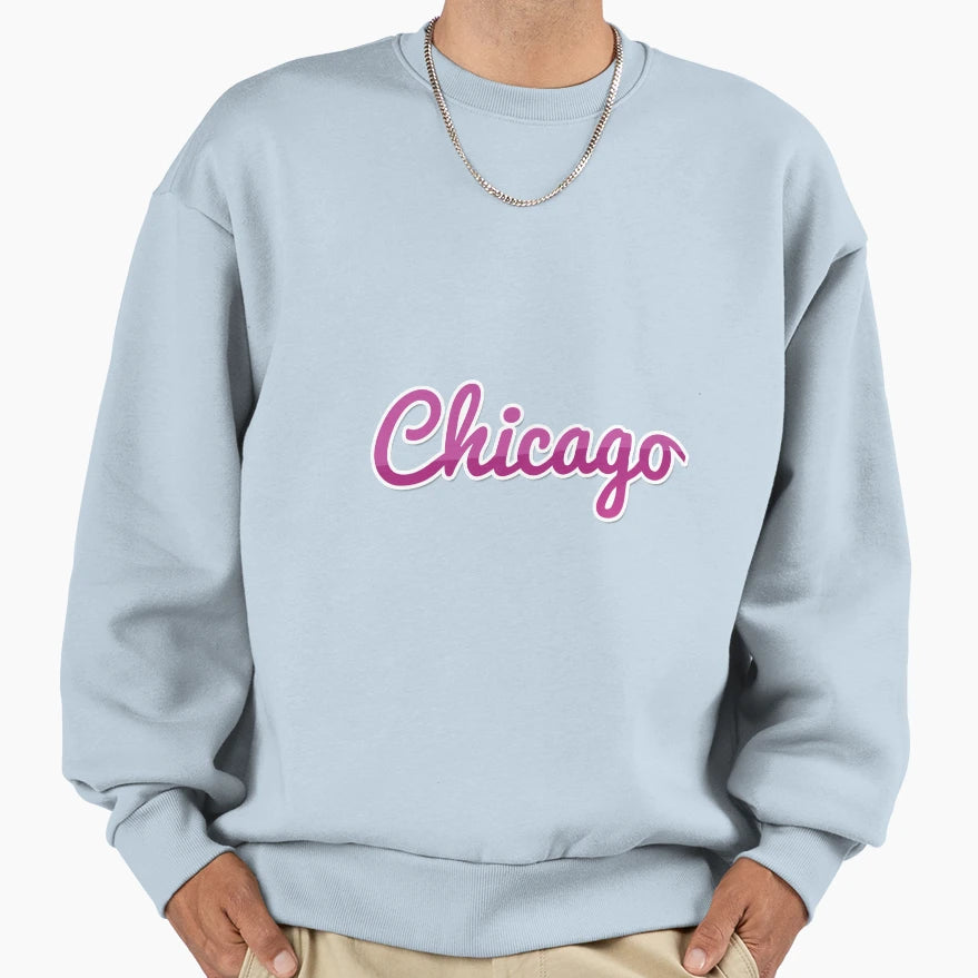 Chicago Sweatshirt - Casual Everyday Wear for Adults - T-Shirt, Sweatshirt, Hoodie