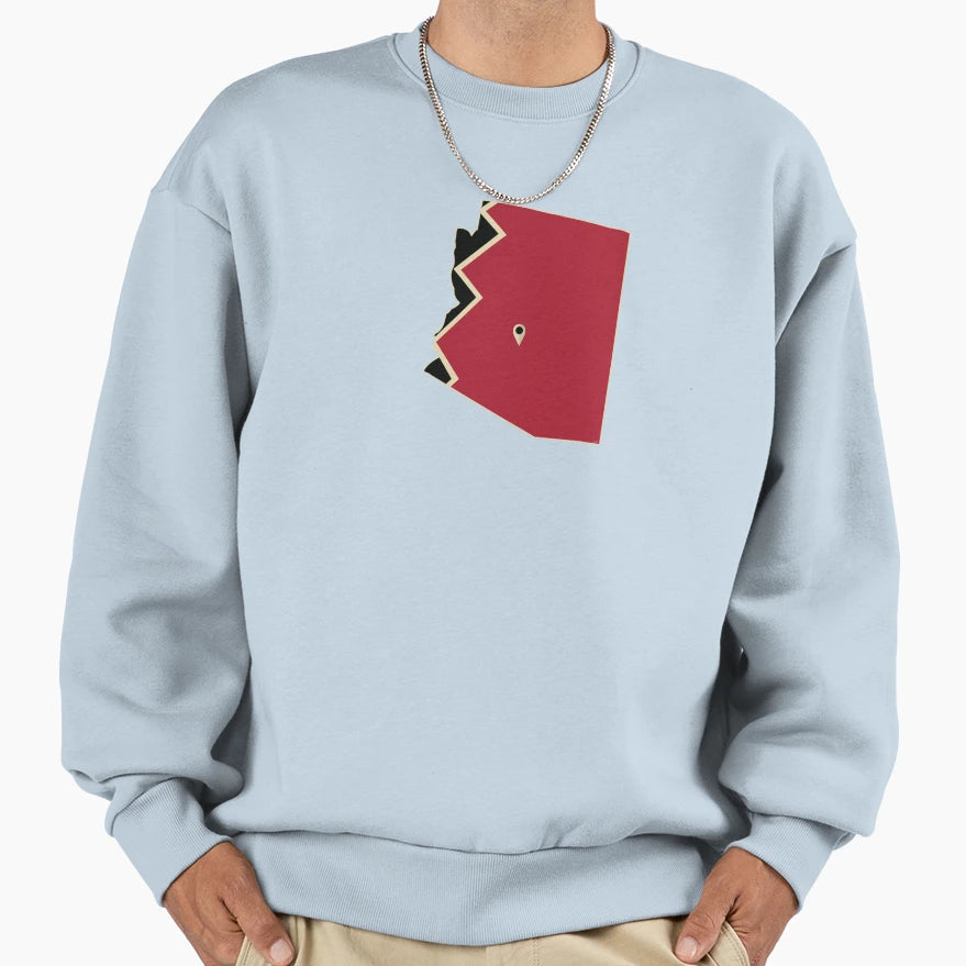 Arizona Baseball Sweatshirt - Novelty Apparel Men Women - T-Shirt, Sweatshirt, Hoodie