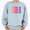 Detroit Michigan Sweatshirt - Casual Everyday Wear Unisex - T-Shirt, Sweatshirt, Hoodie