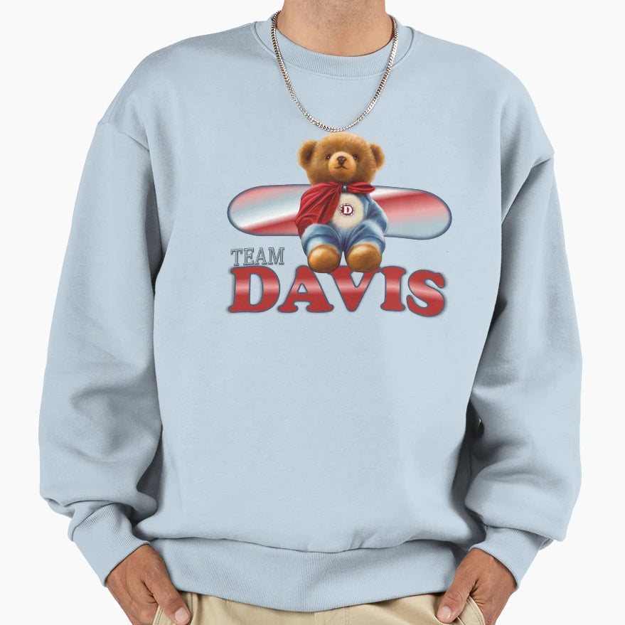 Team Davis Sweatshirt - Streetwear Style Men Women - T-Shirt, Sweatshirt, Hoodie