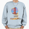 San Francisco America Usa Golden Sweatshirt - Fun Novelty Design Men Women - T-Shirt, Sweatshirt, Hoodie