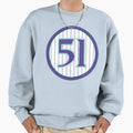 Randy Johnson 51 Jersey Number Sweatshirt - Casual Everyday Wear for Adults - T-Shirt, Sweatshirt, Hoodie