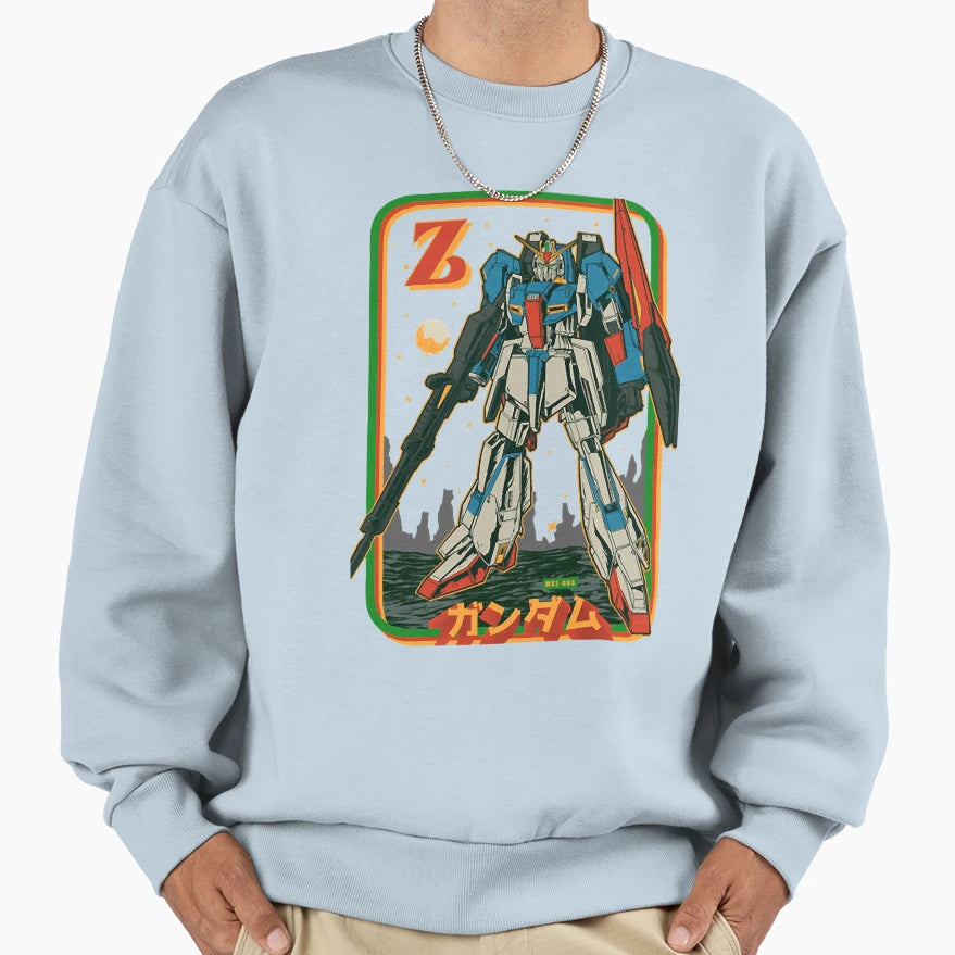 Zeta Gundam Sweatshirt - Fun Novelty Design Unisex - T-Shirt, Sweatshirt, Hoodie