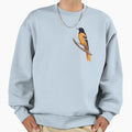 Male Baltimore Oriole Standing Branch Sweatshirt - Trendy Graphic Men Women - T-Shirt, Sweatshirt, Hoodie