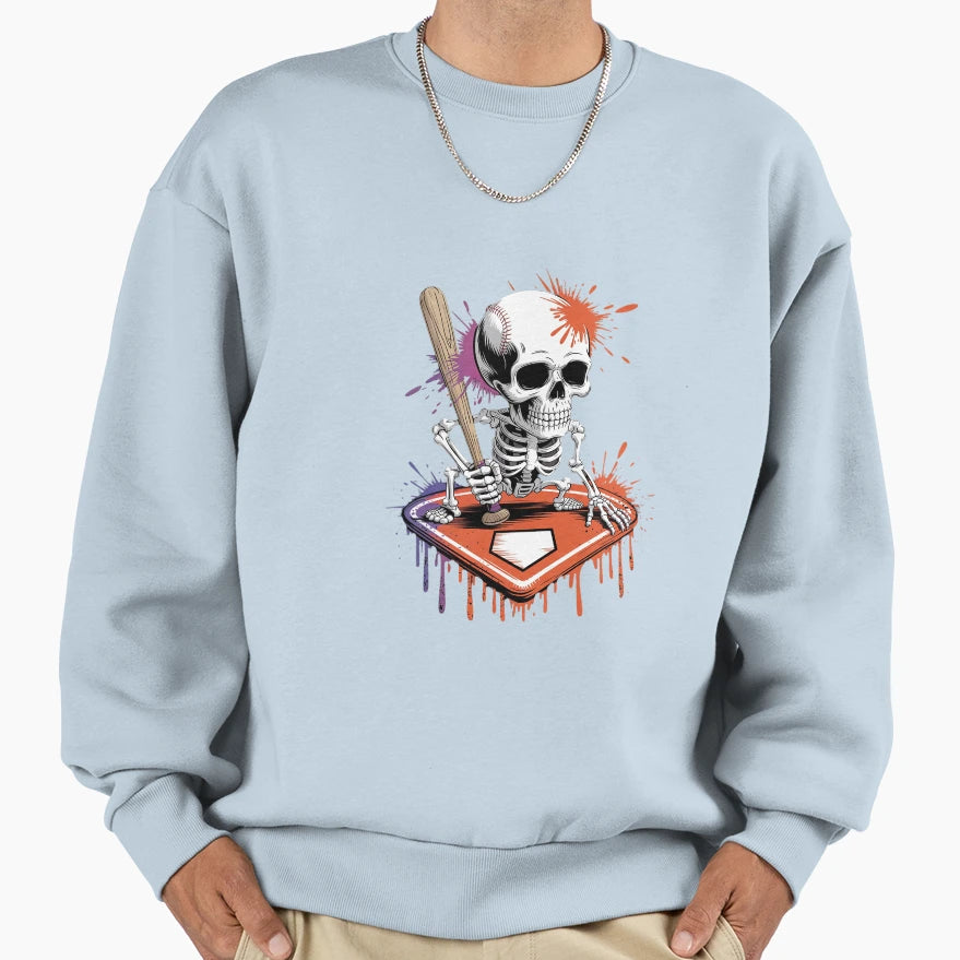 Baseball Sweatshirt - Novelty Apparel for Adults - T-Shirt, Sweatshirt, Hoodie