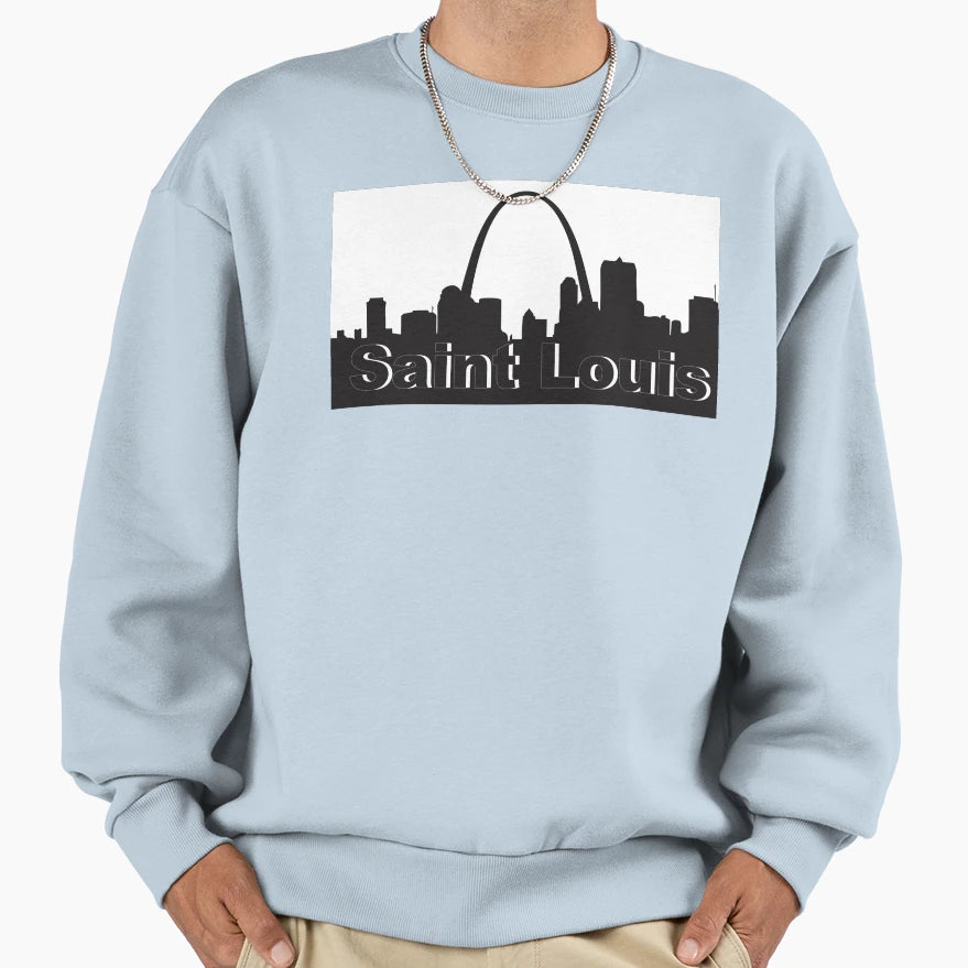 Saint Louis Sweatshirt - Novelty Apparel Men Women - T-Shirt, Sweatshirt, Hoodie