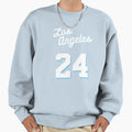 Kobe Game 2021 Blue And White Sweatshirt - Custom Art Print Men Women - T-Shirt, Sweatshirt, Hoodie